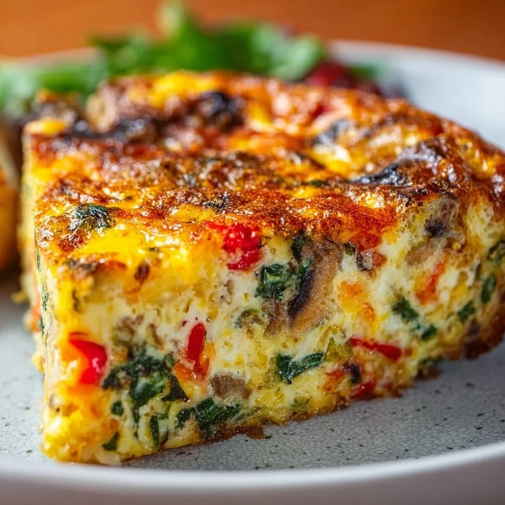 Crustless Veggie Quiche