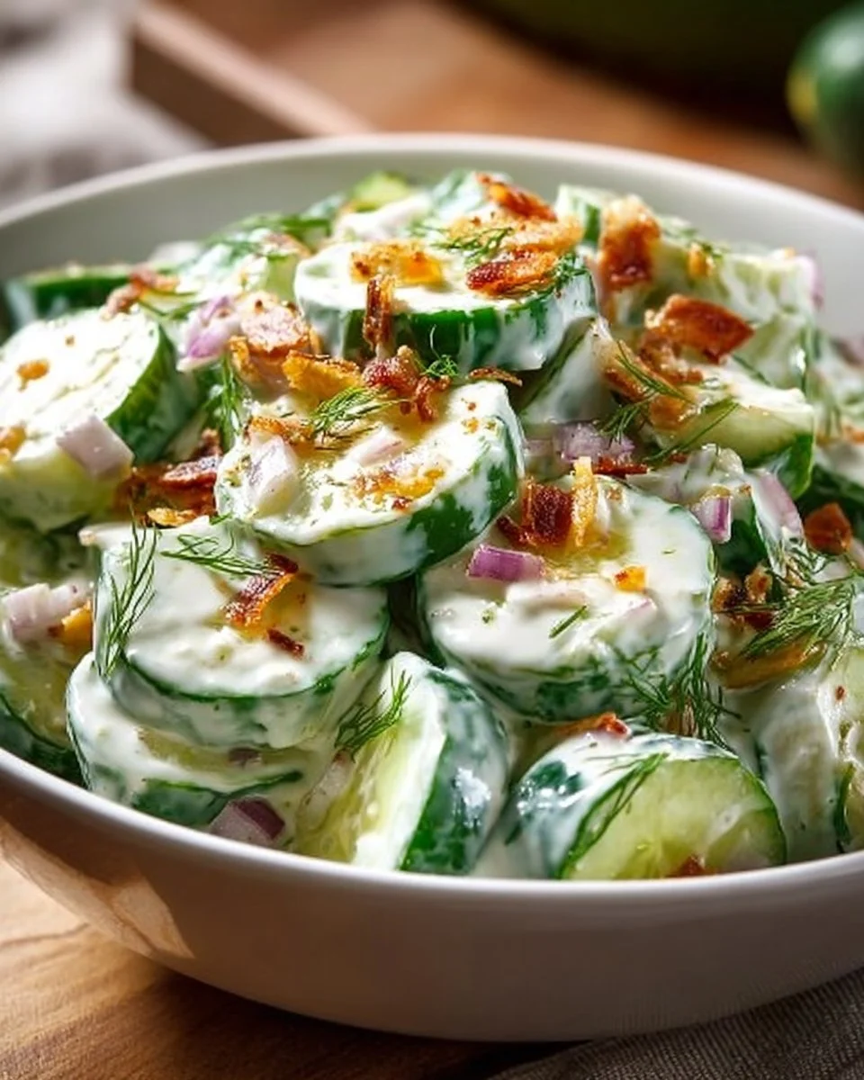 Cucumber Ranch Crack Salad