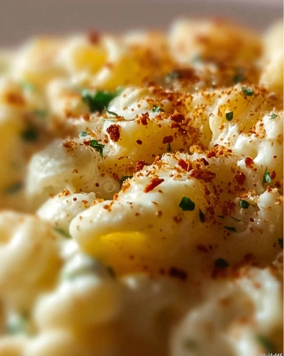 Deviled Egg Macaroni Salad