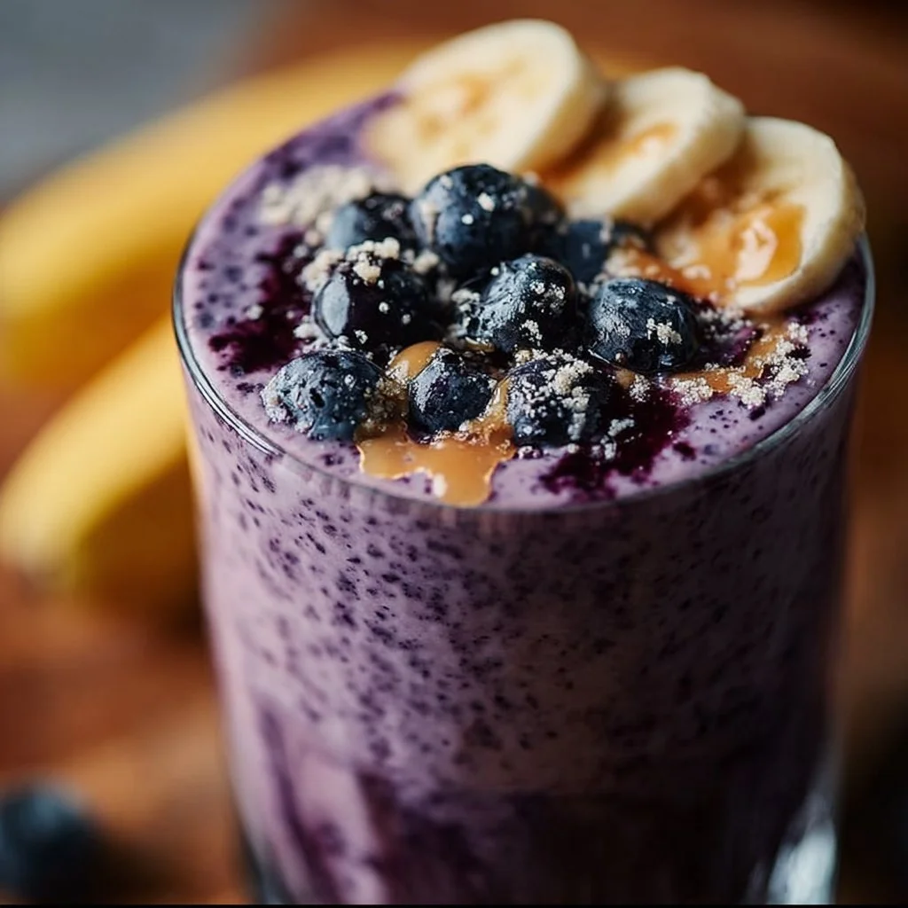 Easy Blueberry Banana Smoothie