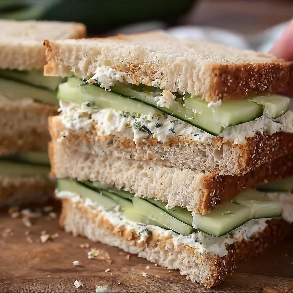 Easy Cucumber Sandwiches