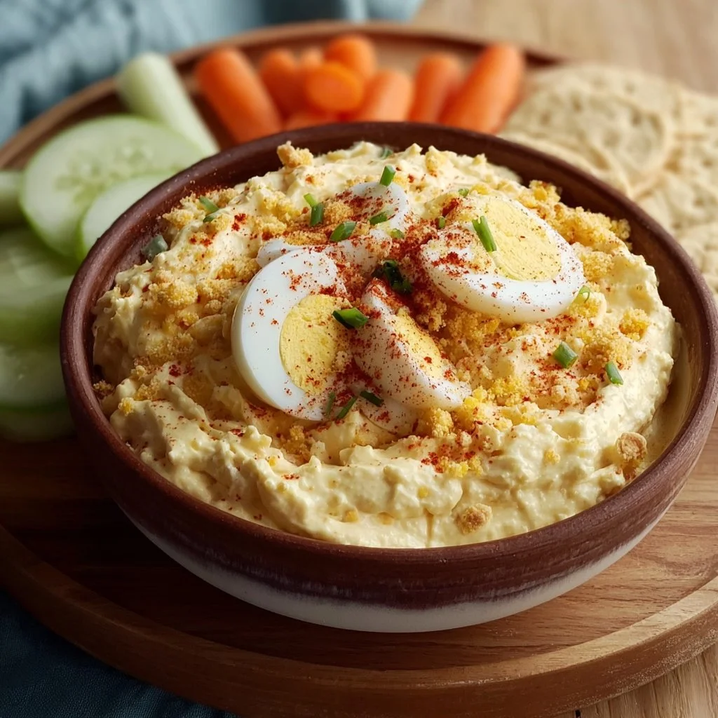 Easy Deviled Egg Dip