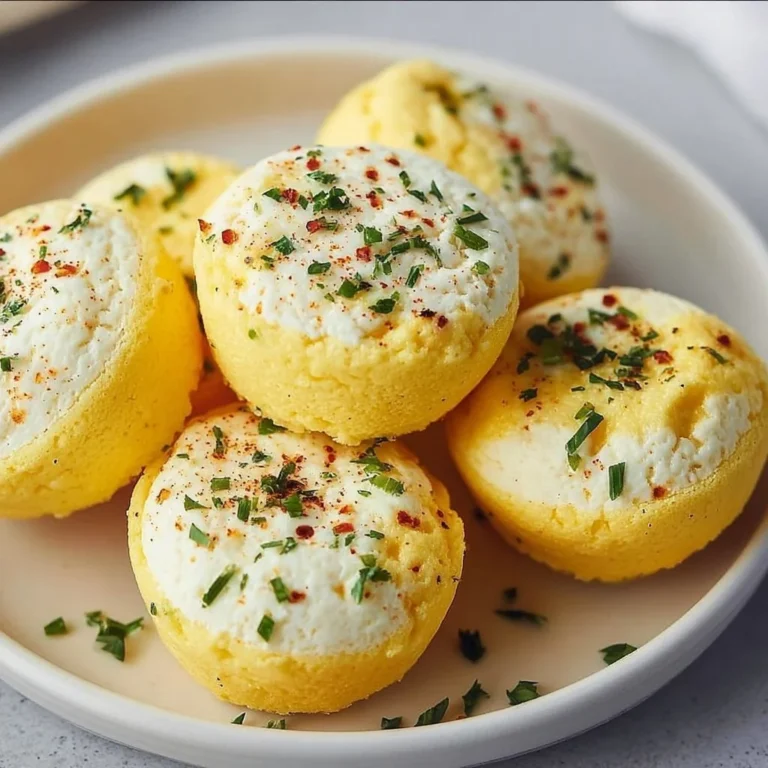 Easy ricotta egg bites recipe idea for a healthy breakfast