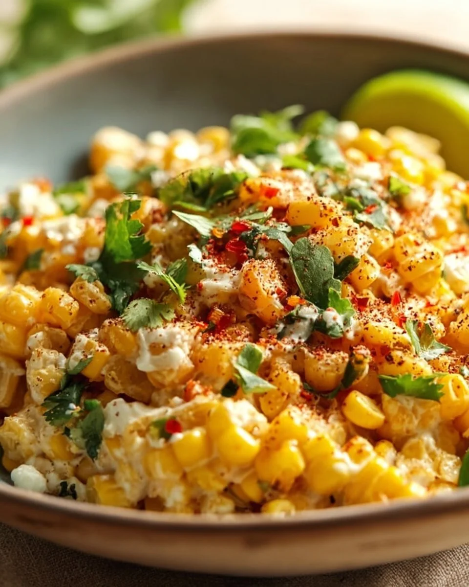 Easy Vegan Mexican Street Corn Salad