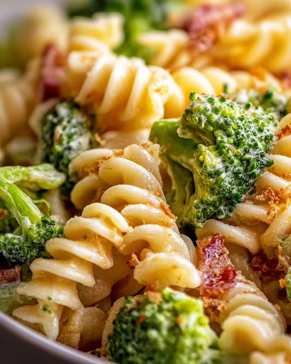 Fresh Broccoli Pasta Salad