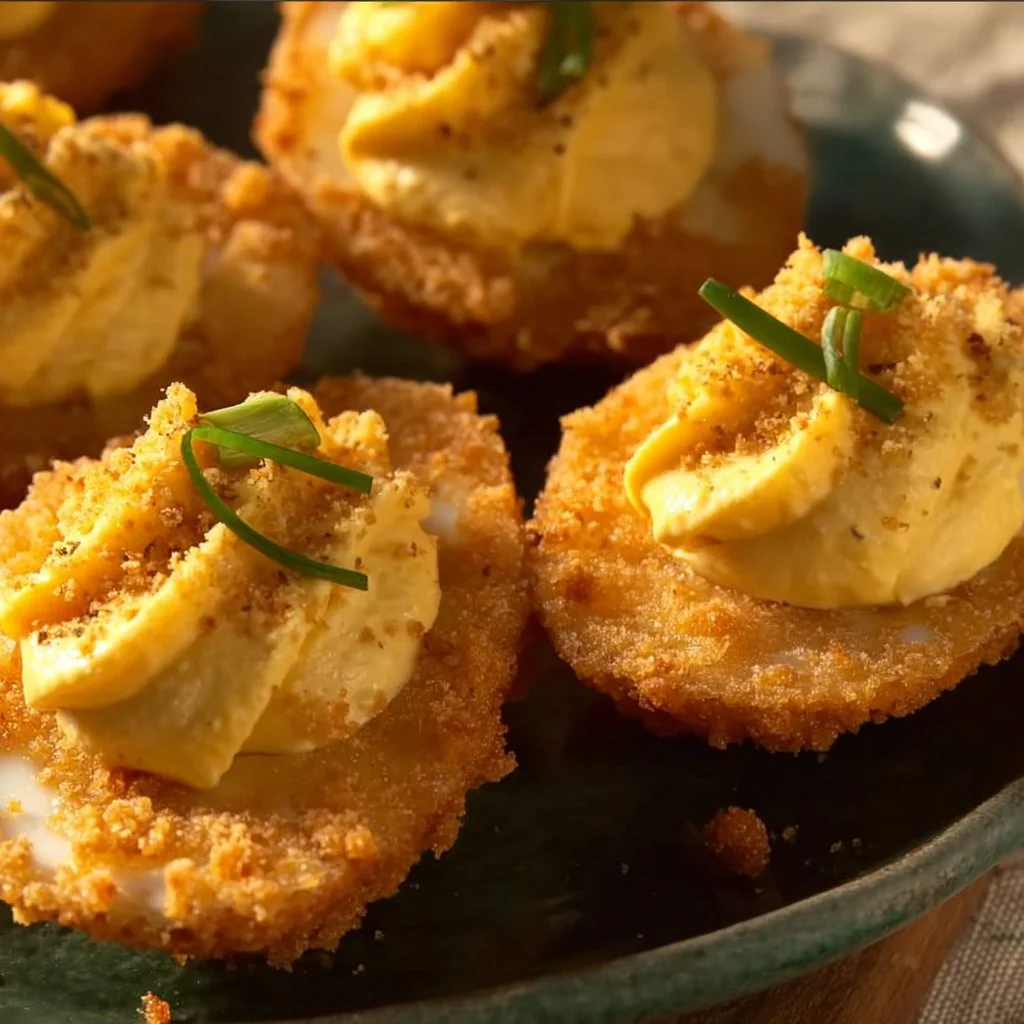 Fried Deviled Eggs