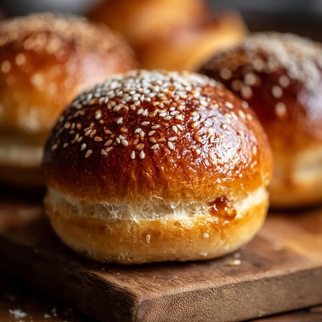 Gluten-Free Brioche Burger Buns