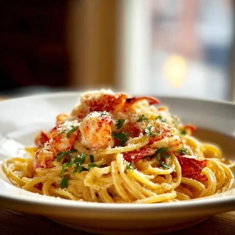 Gordon Ramsay lobster pasta dish plated beautifully