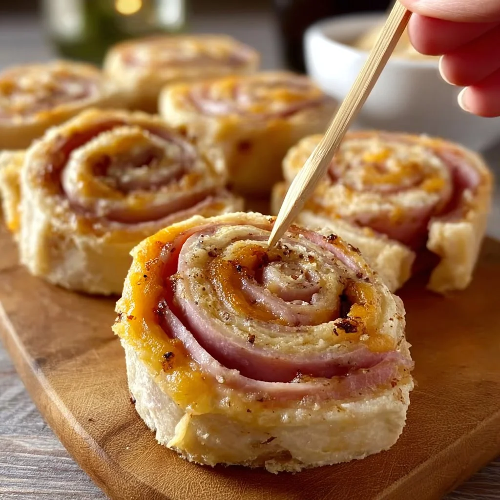 Ham and Cheese Pinwheels
