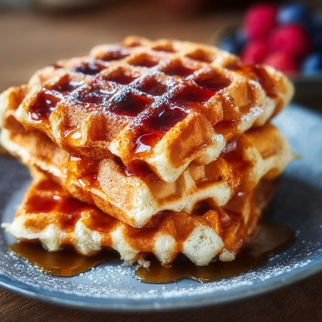 High Protein Waffles