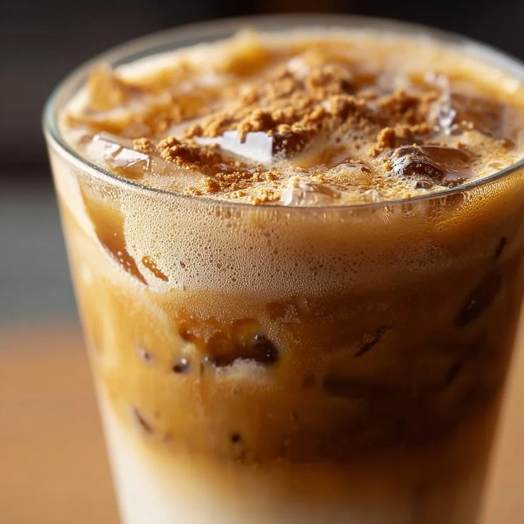 Iced Brown Sugar Oat Milk Shaken Espresso