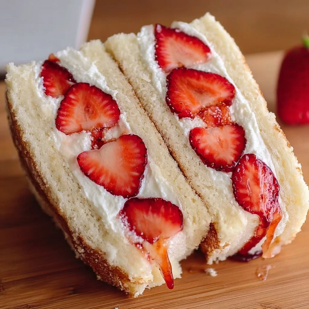 Japanese Strawberry Sandwich