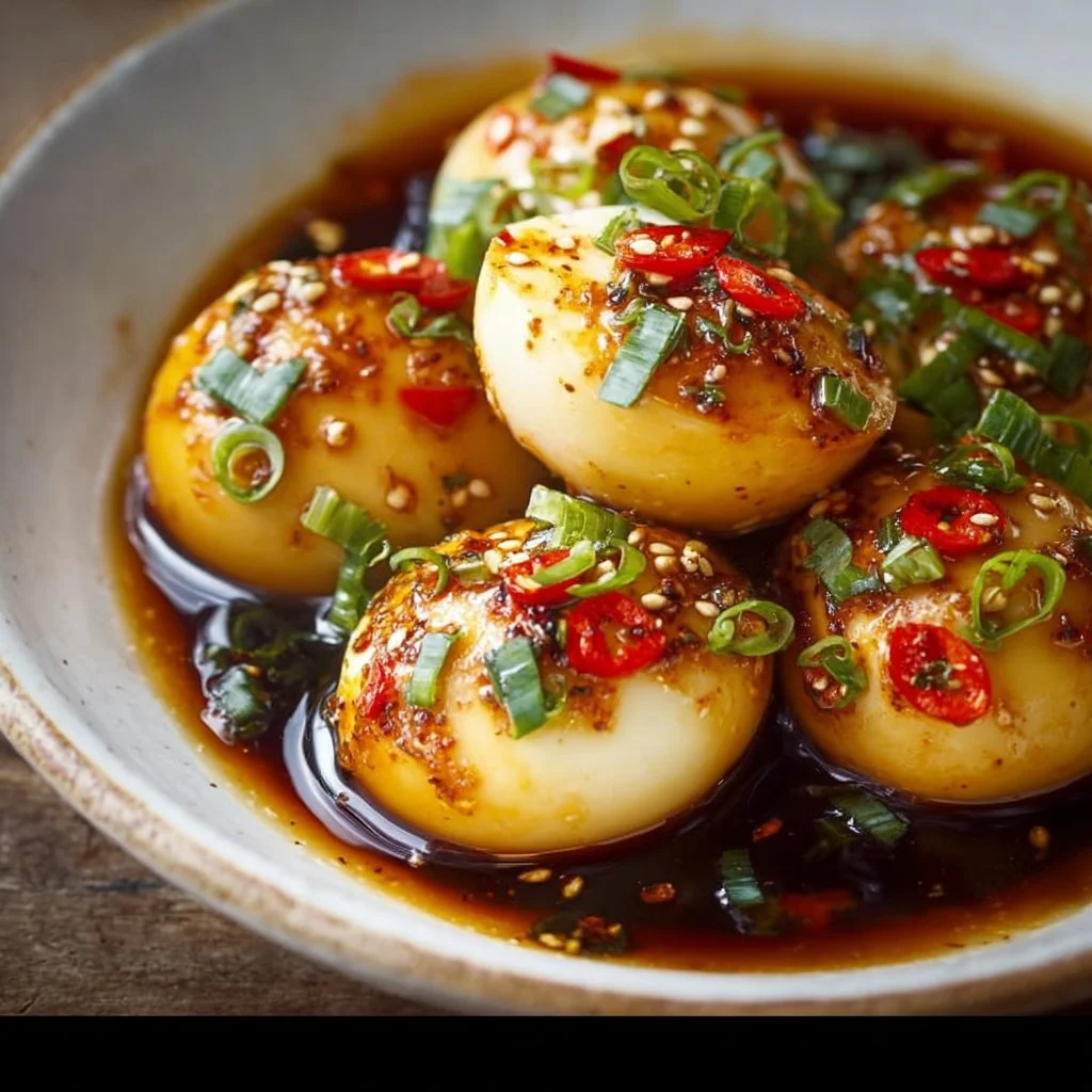 Korean Soy Marinated Eggs