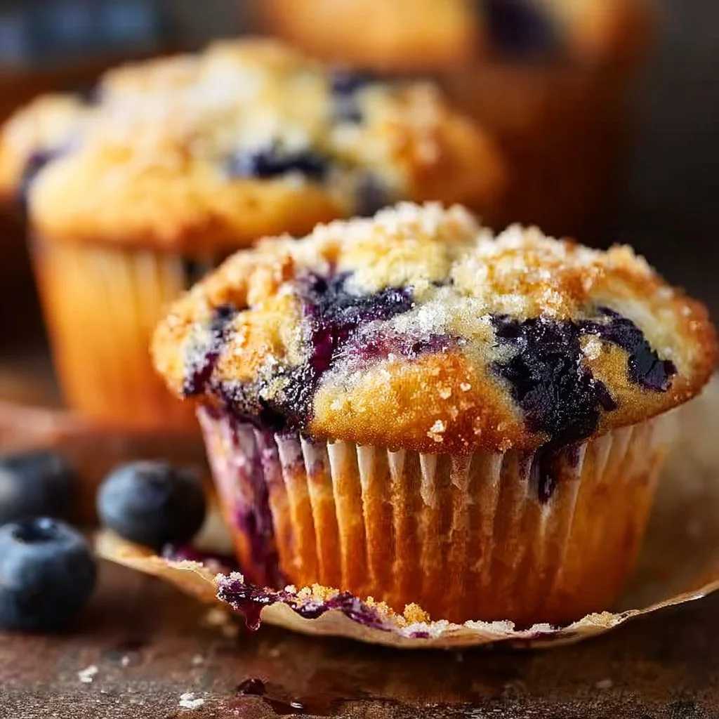Lemon Blueberry Muffins
