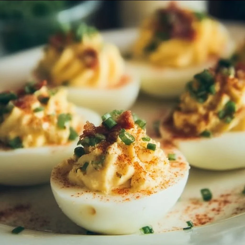 Loaded Deviled Eggs