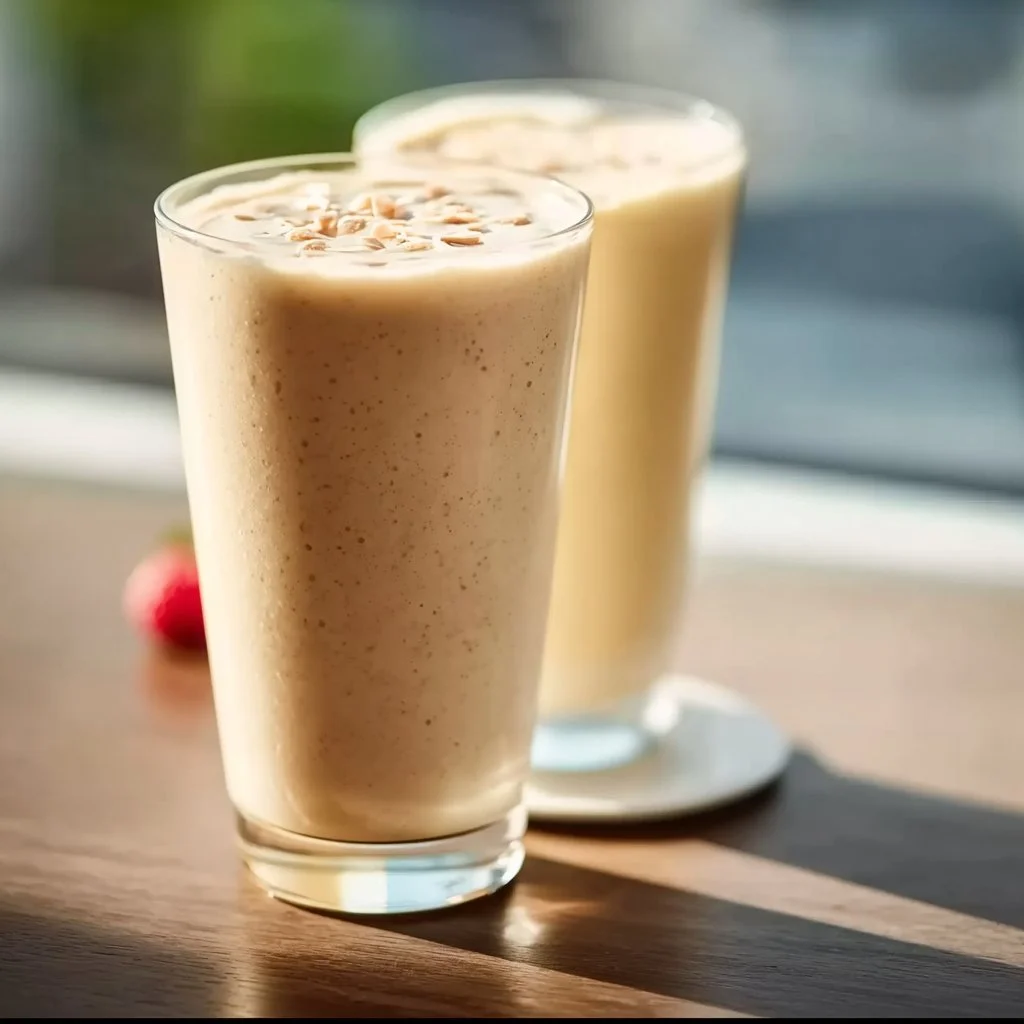 Low calorie vanilla protein shake with creamy texture and nutritional benefits