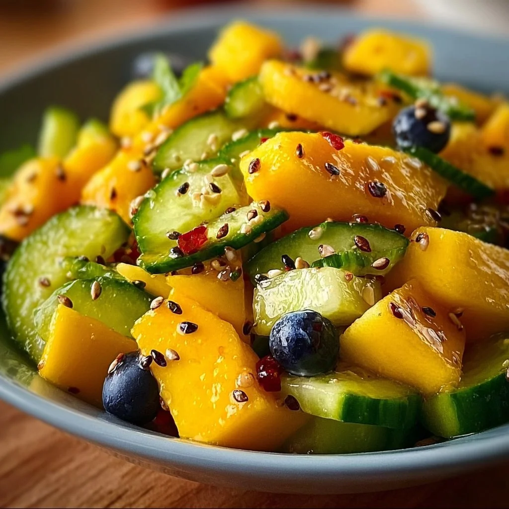 Mango Cucumber Salad