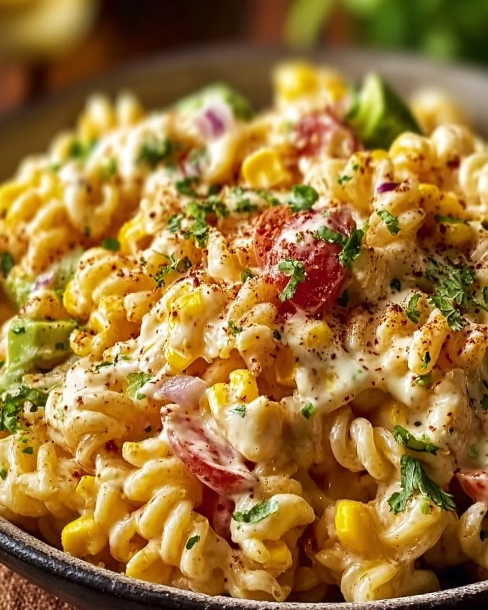Mexican Street Corn Pasta Salad
