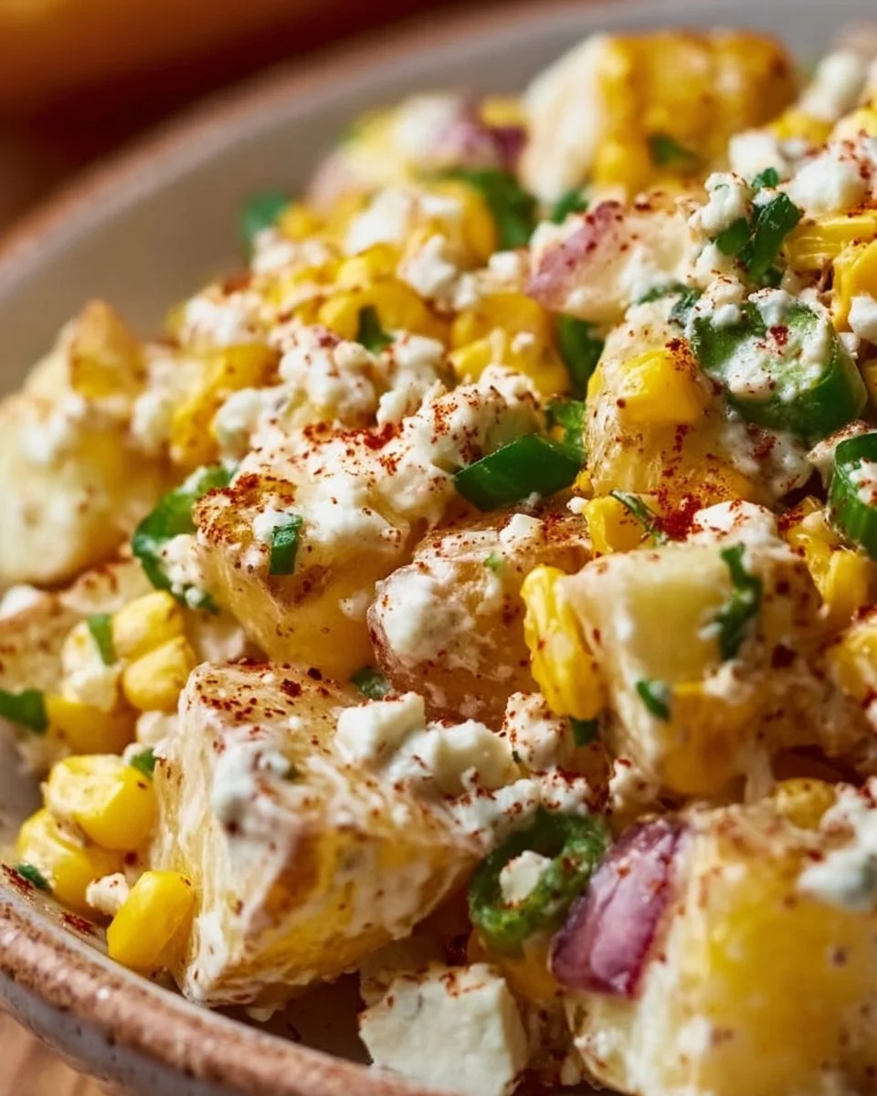 Mexican Street Corn Potato Salad
