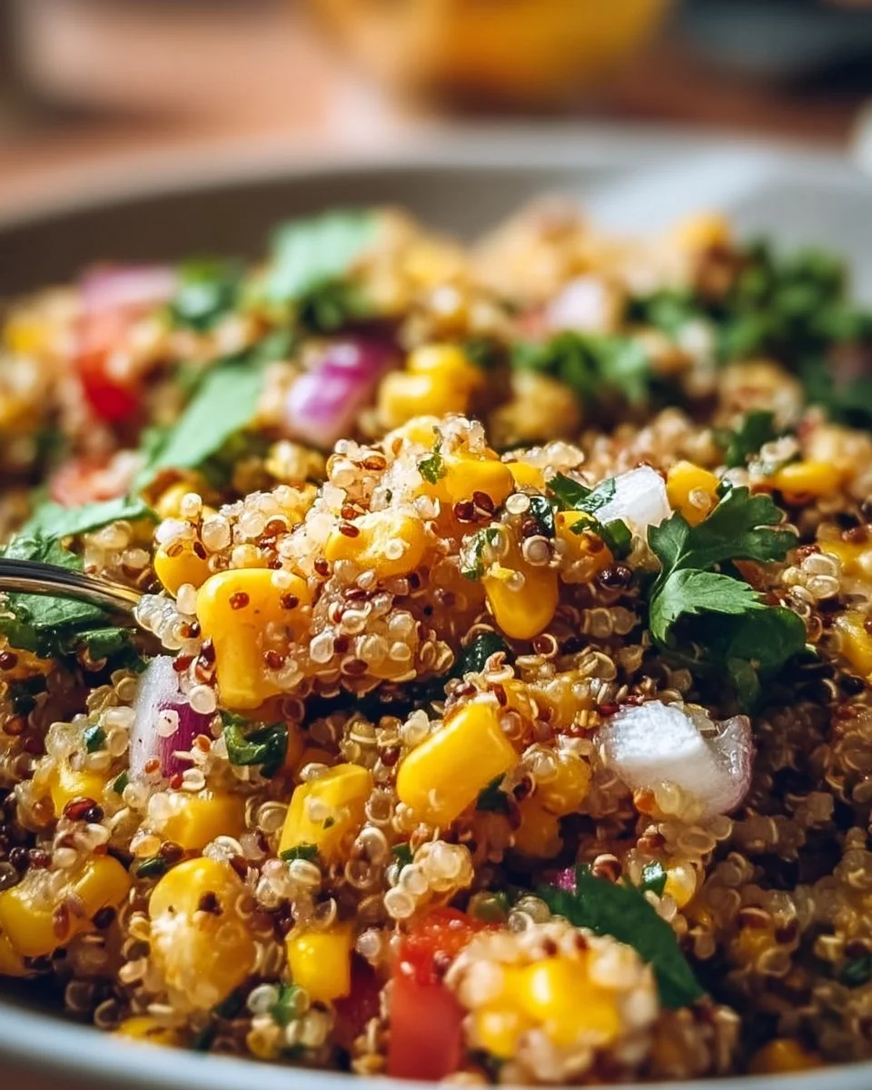Mexican Street Corn Quinoa Salad