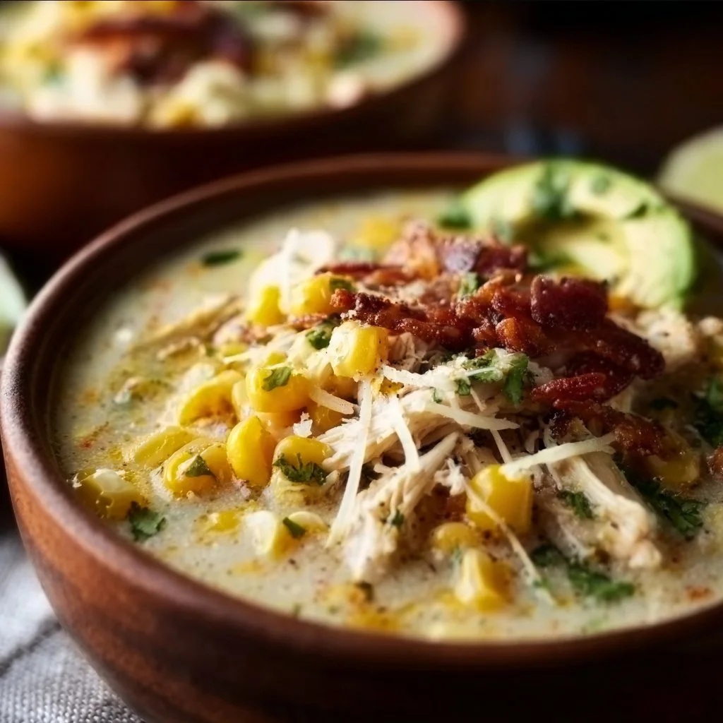 Mexican Street Corn White Chicken Chili