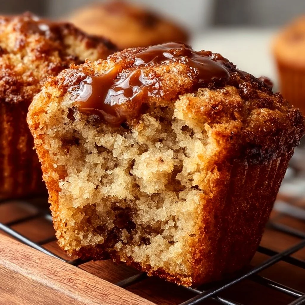 Moist Banana Bread Muffins