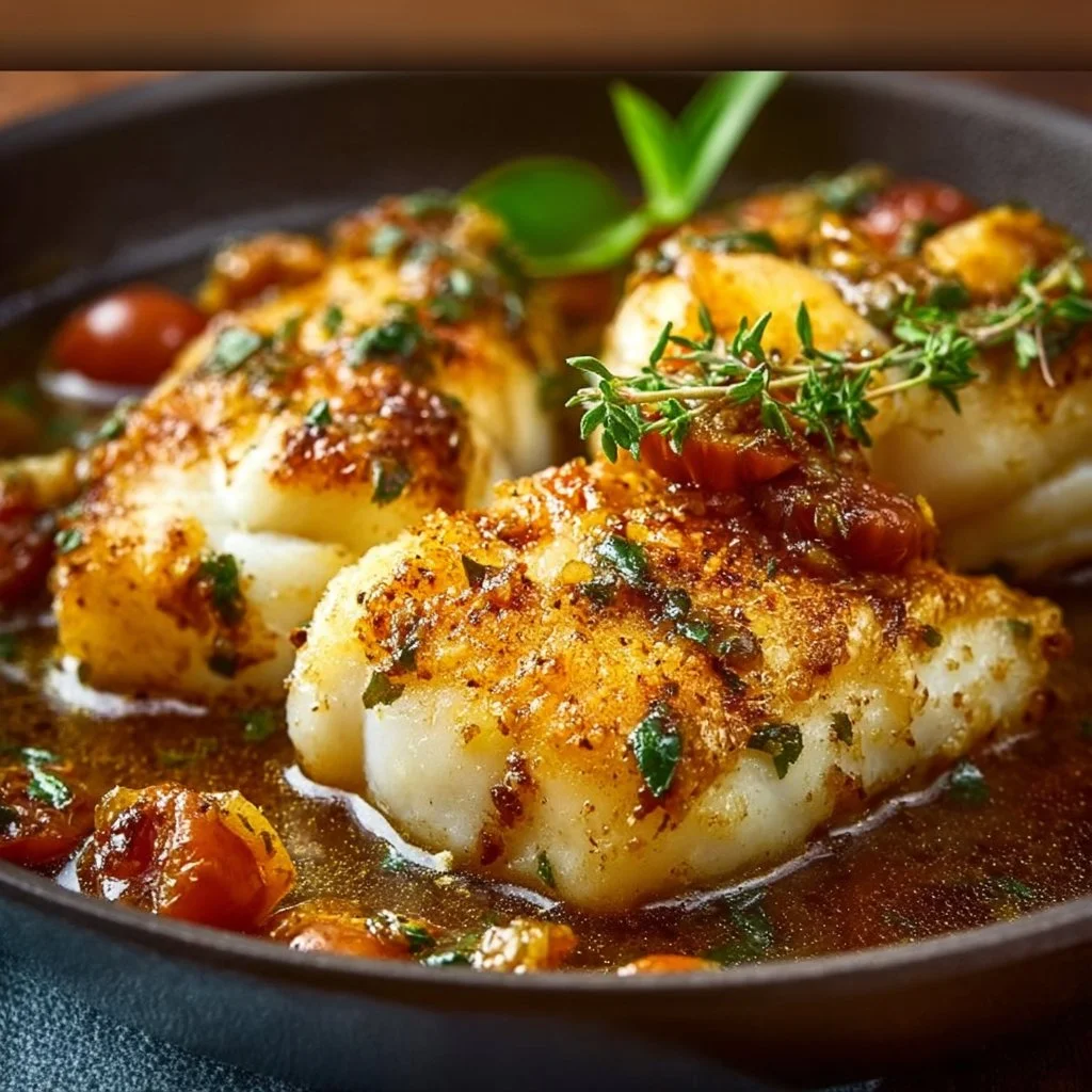 Pan-Seared Cod