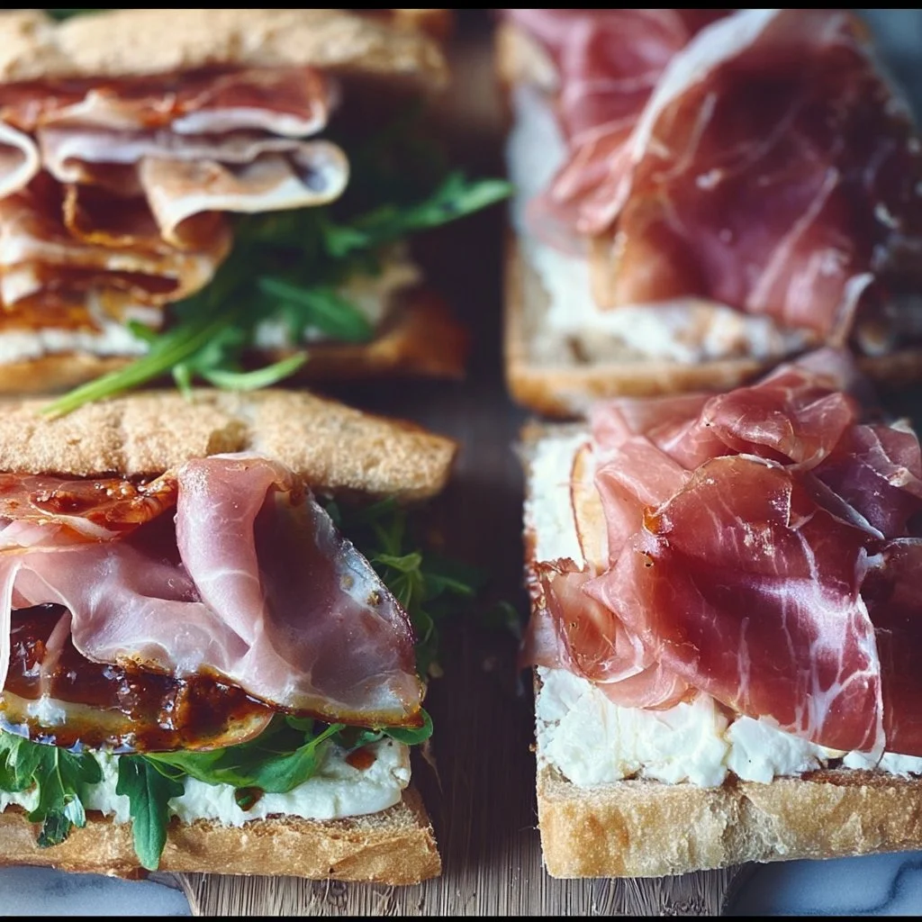 Prosciutto Picnic Sandwiches