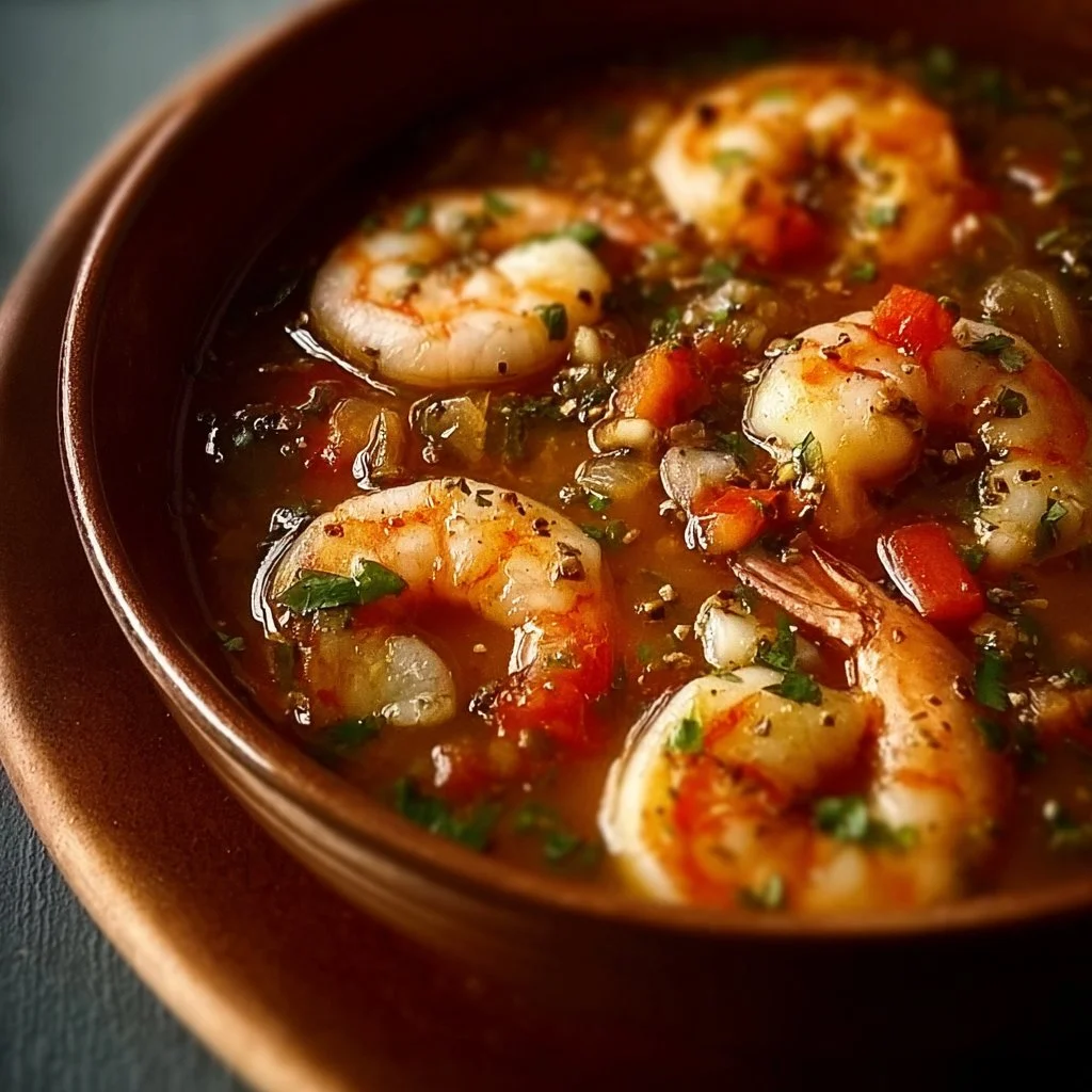 Quick and Spicy Shrimp Soup