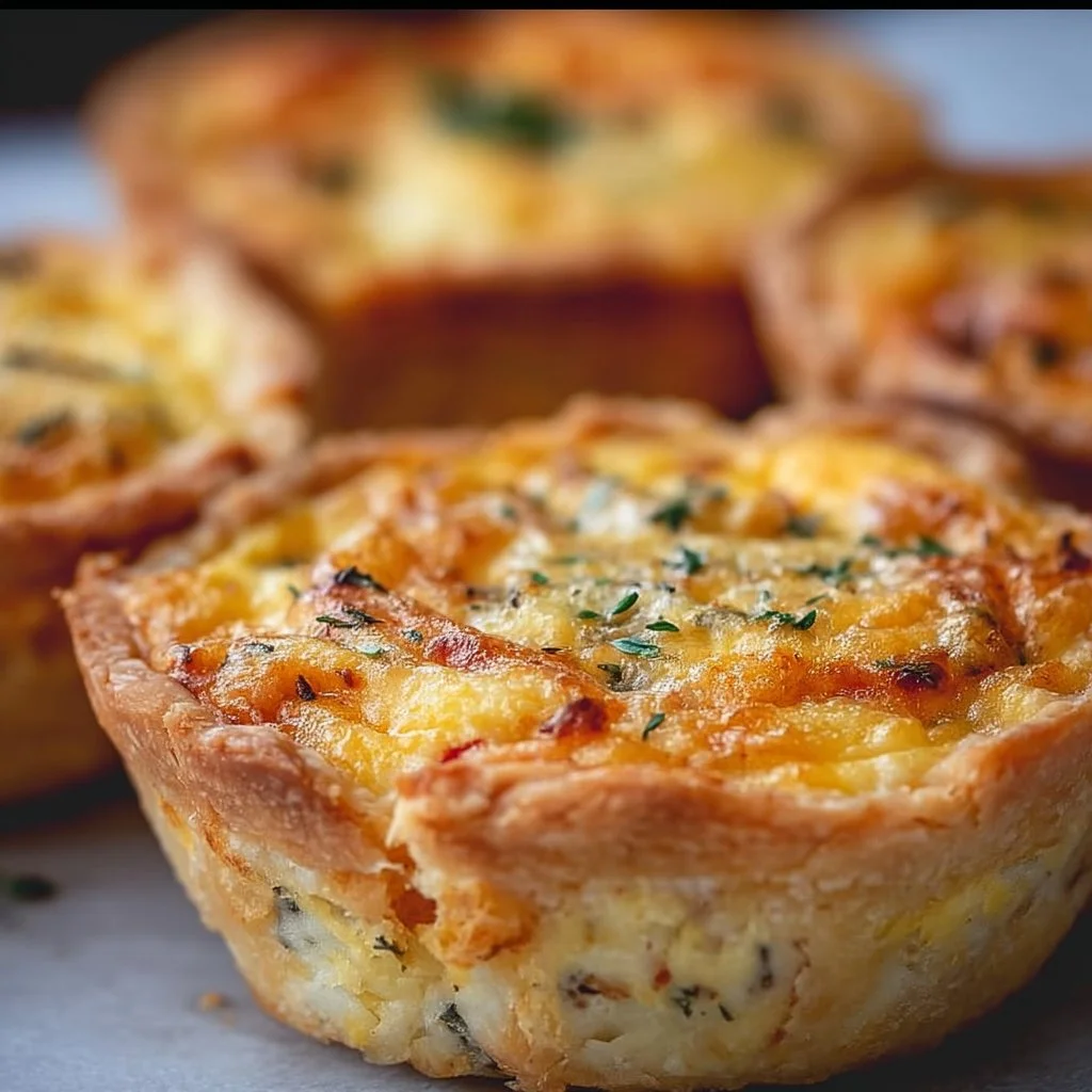 Quick Mini Chicken Quiches