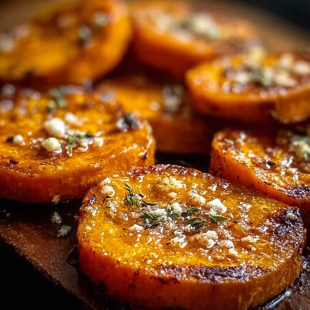 Roasted Sweet Potato Rounds