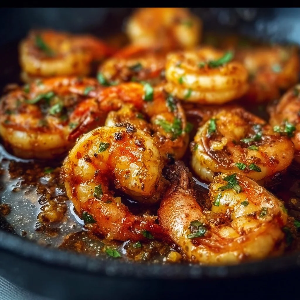 Spicy Lemon Garlic Shrimp
