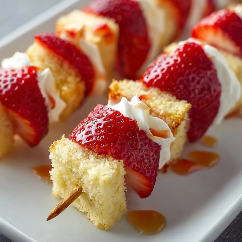 Strawberry Shortcake Kabobs