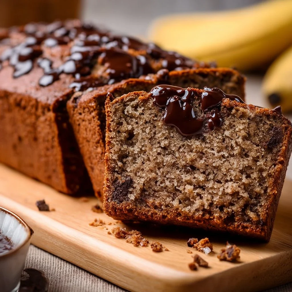 The Ultimate High Protein Chocolate Banana Bread