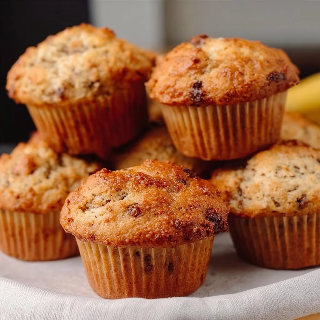 Vegan Banana Muffins