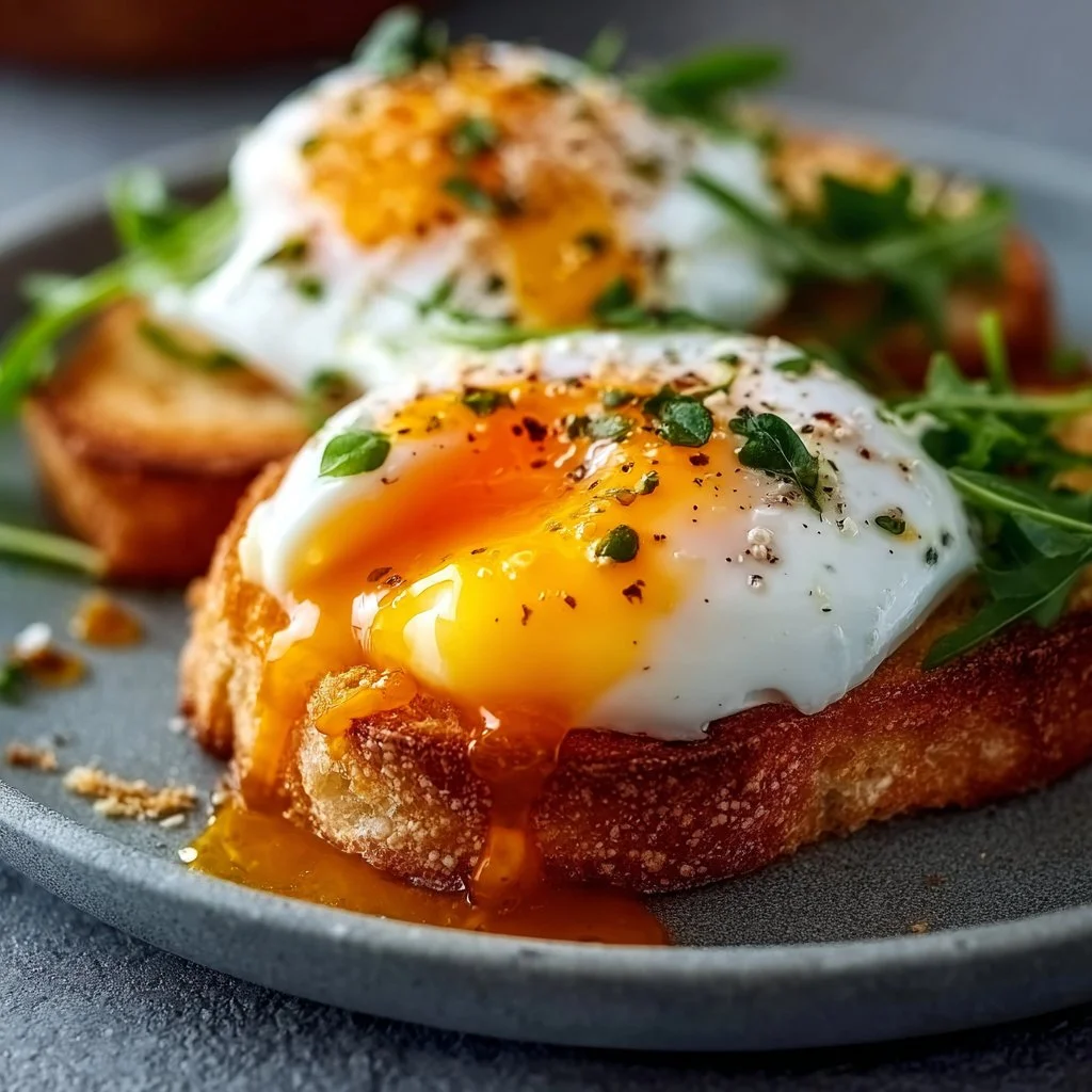 Air Fryer Poached Eggs