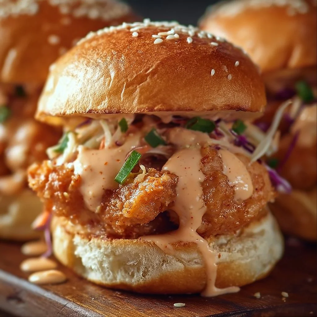Bang Bang Chicken Sliders