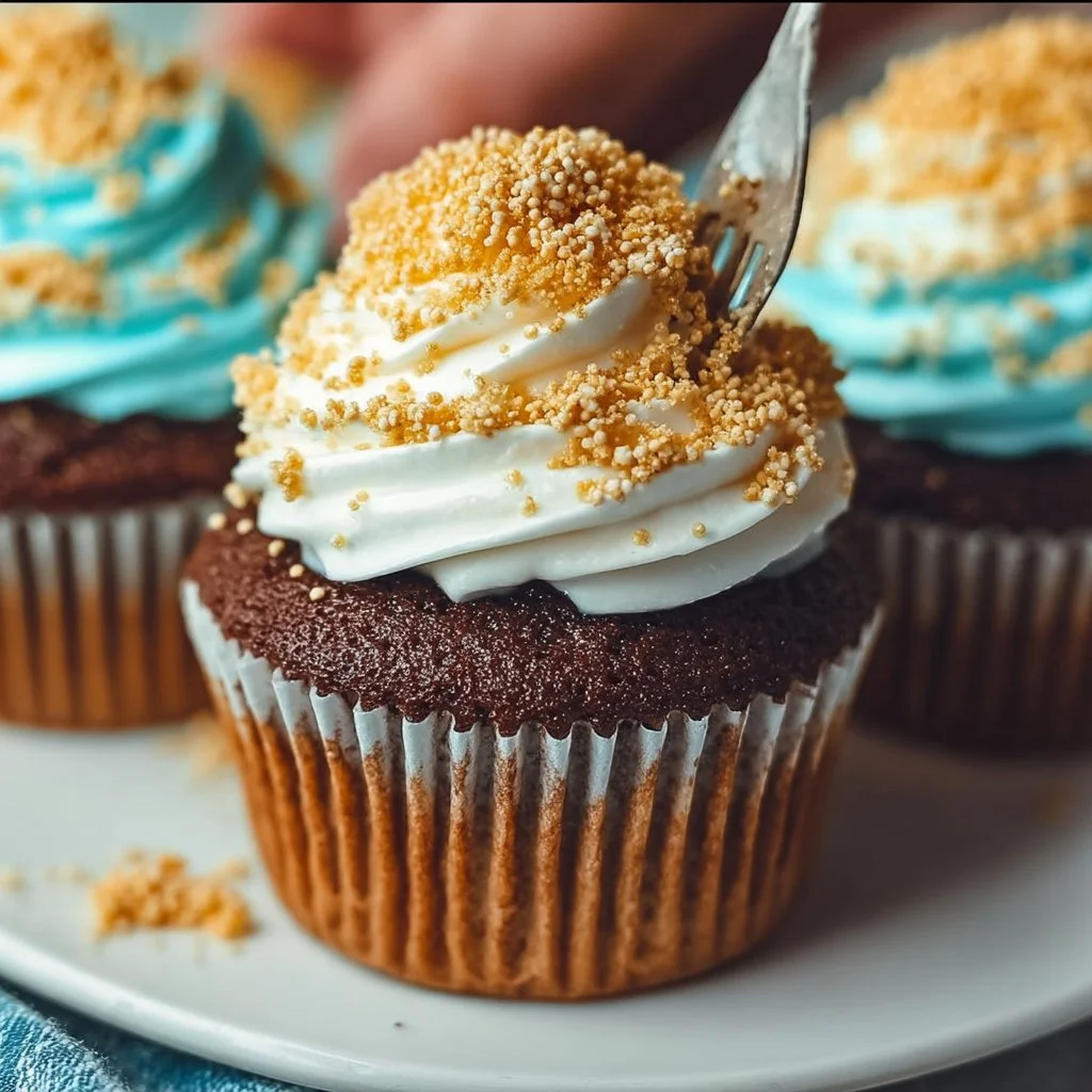 Beach Cupcakes