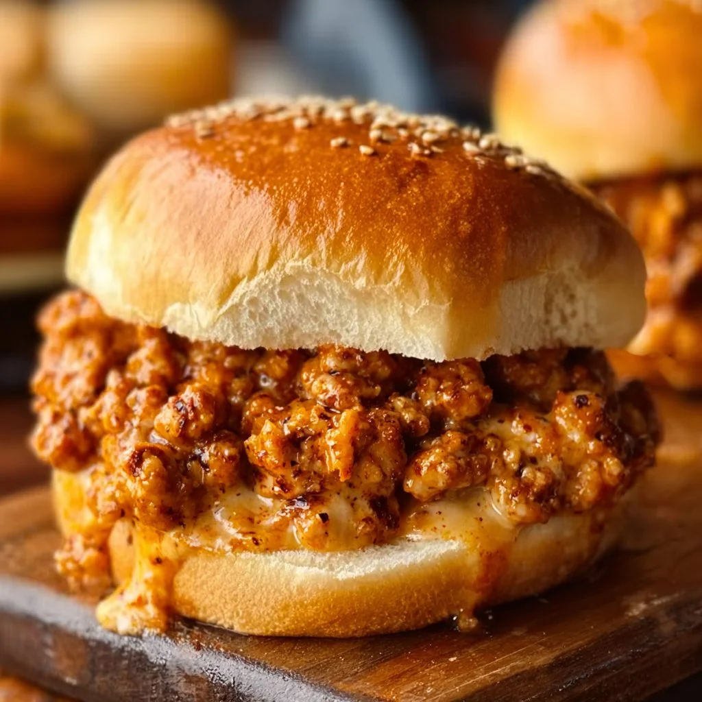 Cajun Chicken Sloppy Joes