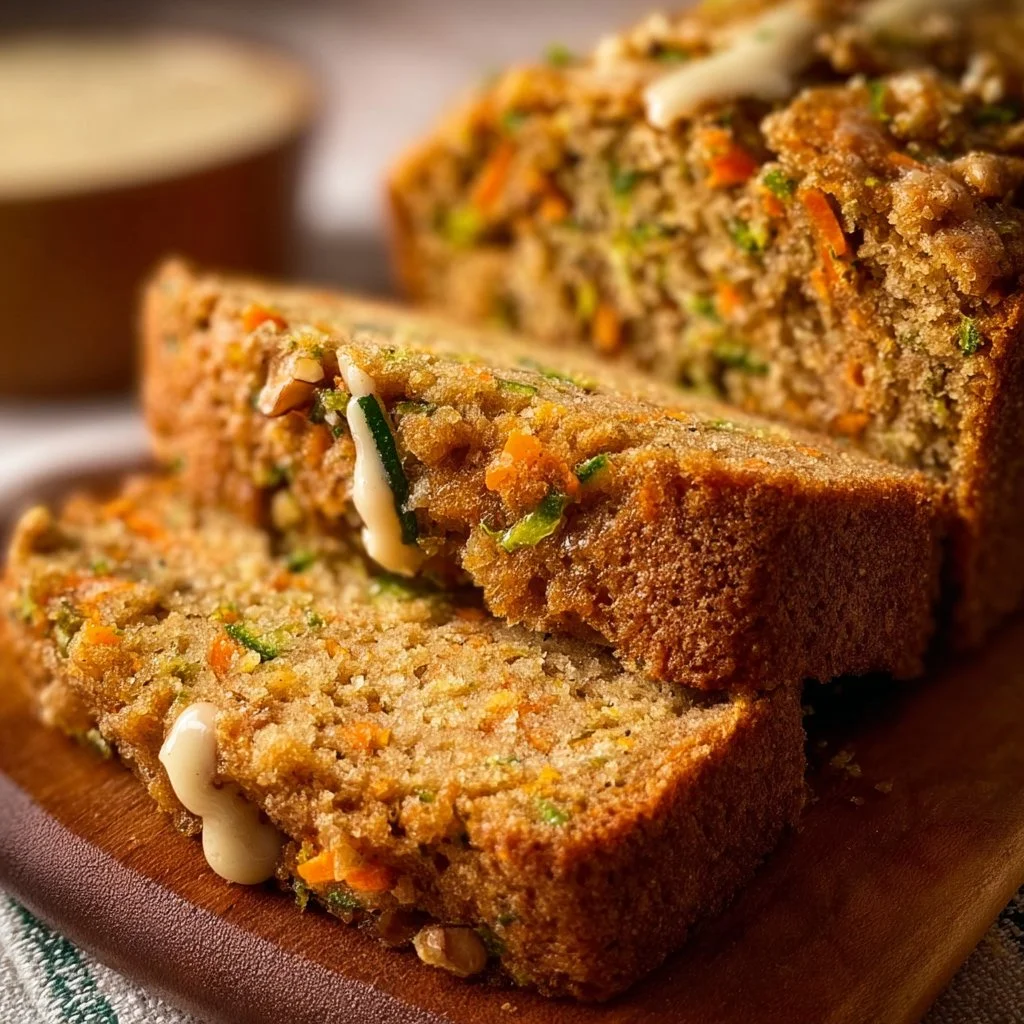 Carrot Apple Zucchini Bread
