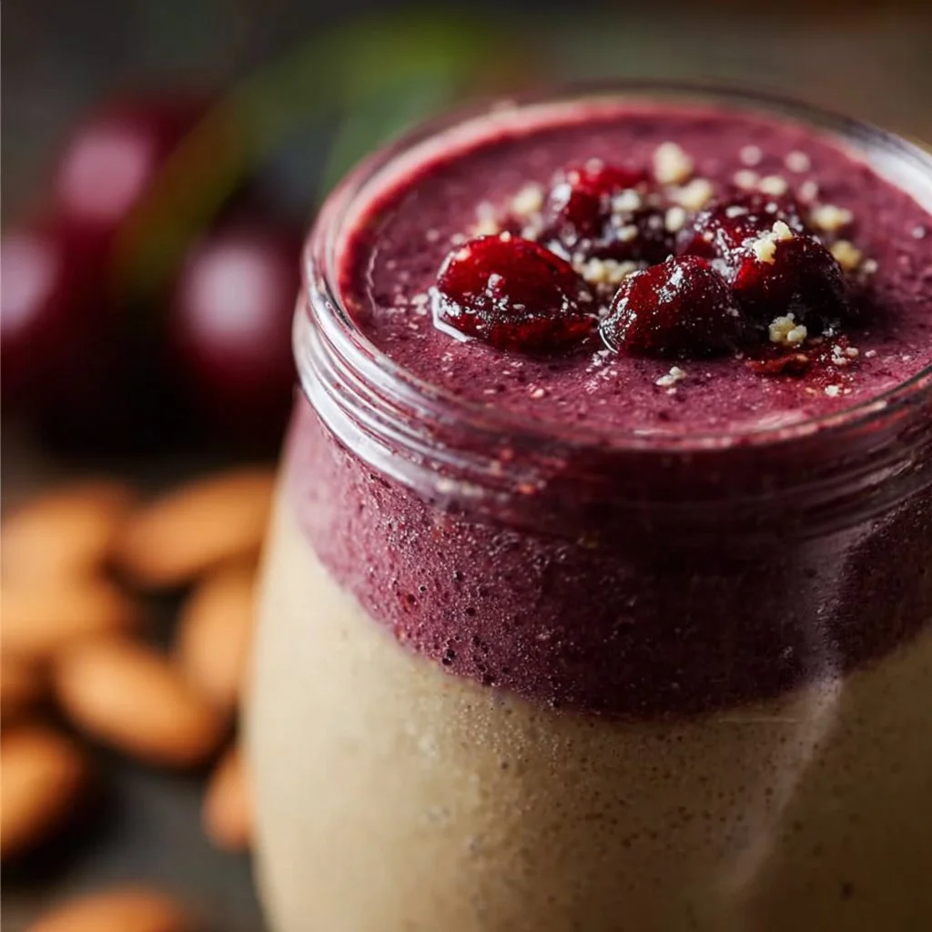 Cherry Almond Paleo Smoothie