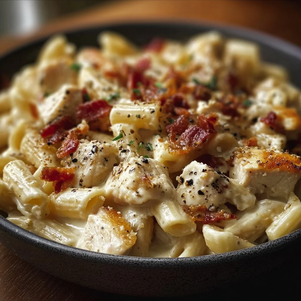 Chicken Bacon Ranch Pasta