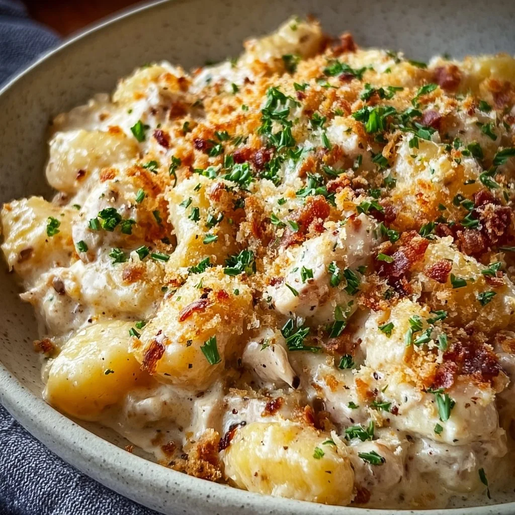 Creamy Crack Chicken Gnocchi
