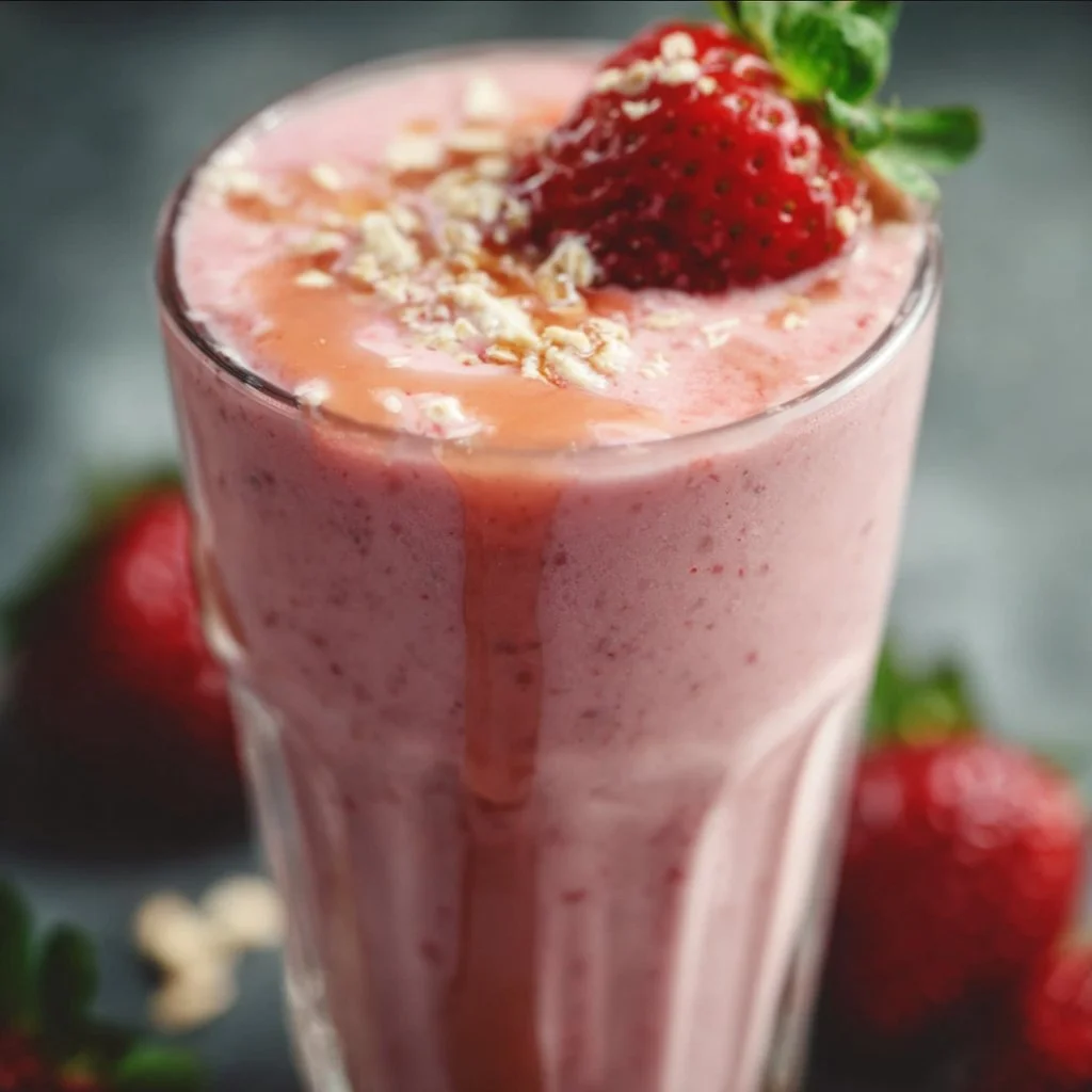 Creamy Strawberry Smoothie