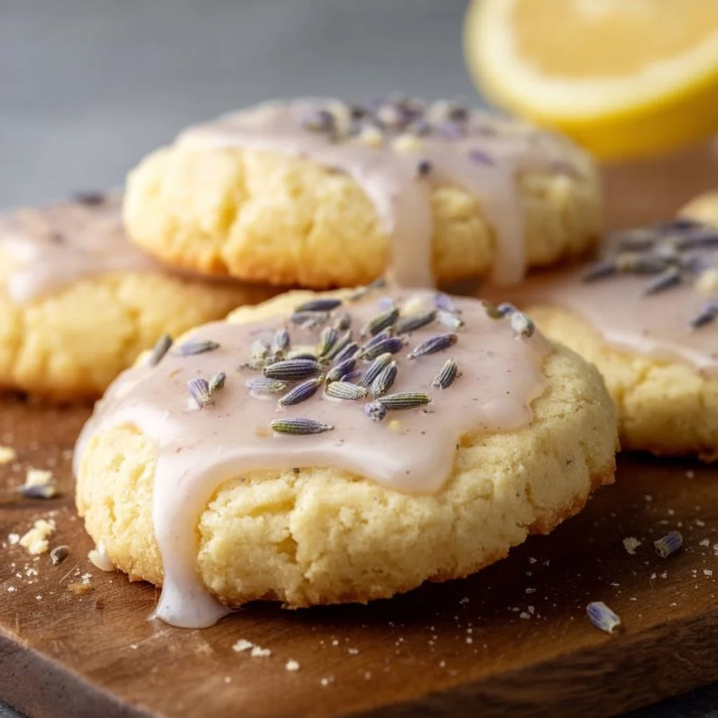 Delicious Lemon Lavender Cookies