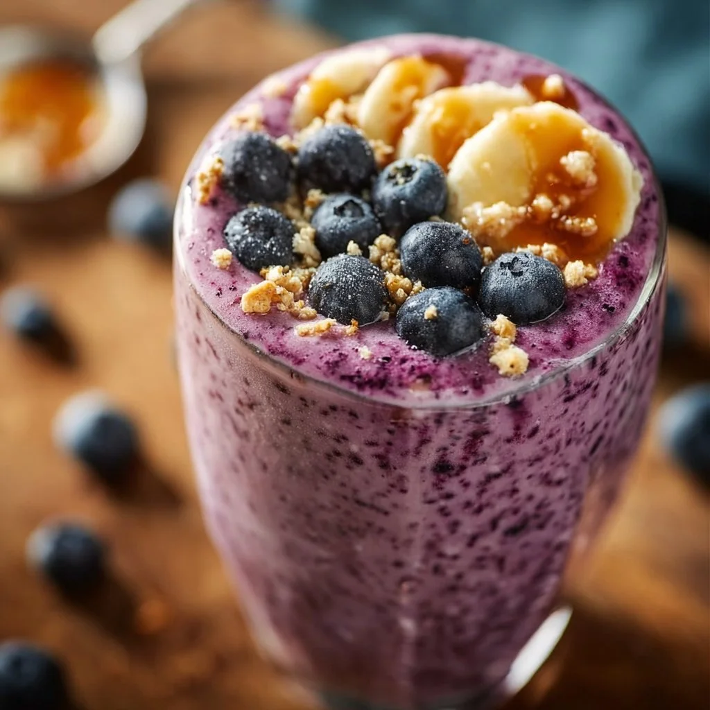 Easy Blueberry Banana Smoothie
