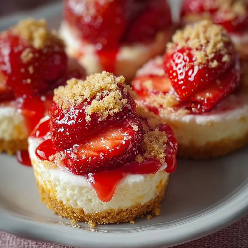 Easy Cheesecake Deviled Strawberries