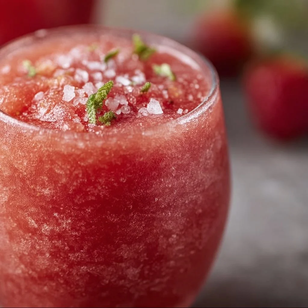 Easy Frozen Strawberry Lemonade