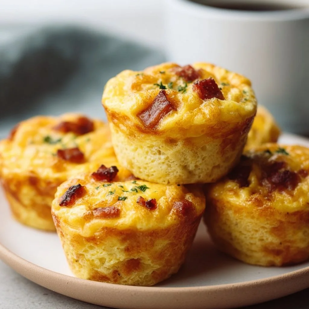 Delicious high-protein egg bites prepared for a nutritious meal or snack