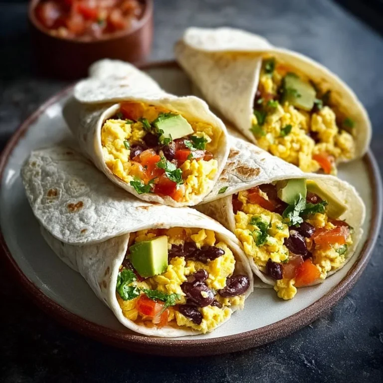 Delicious easy meal prep breakfast burritos ready for the week ahead.